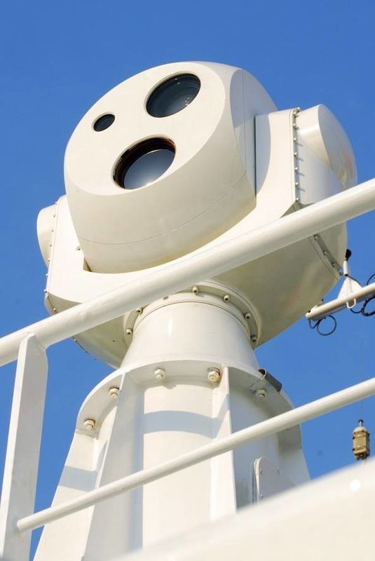 Shore Based Boat Surveillance System , Electro Optics Coastal Security Systems